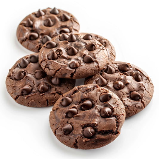 [LIMITED EDITION] Double Chocolate Fudge Cookies (Half-Dozen)